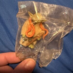 Star Wars Figurine with Orange and Tan Details